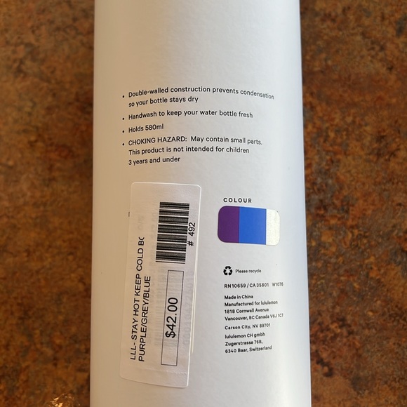 Lululemon Stay Hot Keep Cold Bottle - Picture 3 of 6